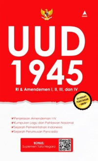 UUD 1945 RI dan Amandemen I, II, III, dan IV