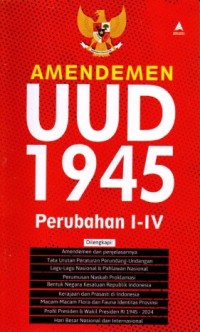 Amandemen UUD 1945 Perubahan I-IV